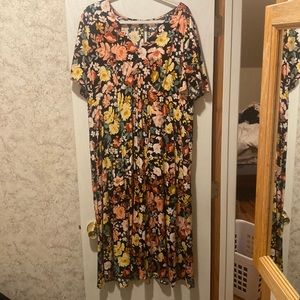 Flower maxi dress TORRID